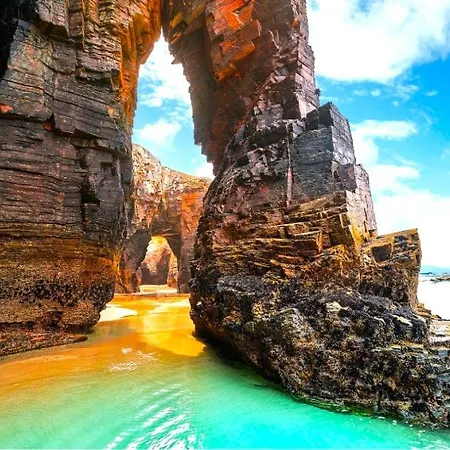Vistas Al Mar Con Piscina Y Terraza Foz