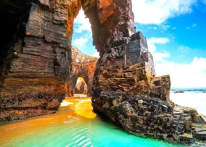 Vistas Al Mar Con Piscina Y Terraza Foz